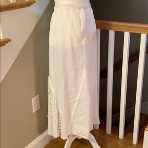 XCVI Kendall Linen Skirt